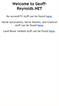 Mobile Screenshot of geoff-reynolds.net